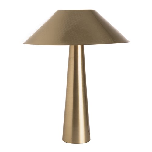 Elongated brass bedside lamp E14 Max 15W