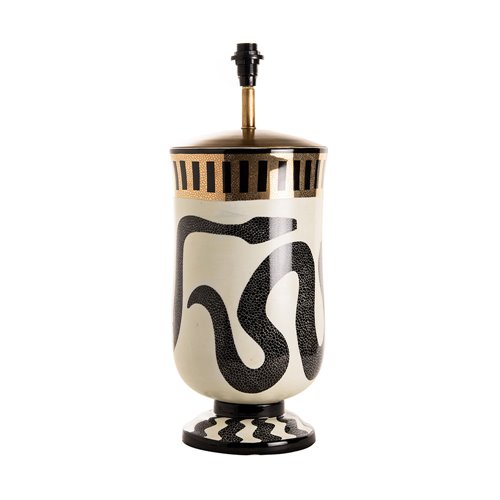 Lampe vase serpents a Nicolas Blandin E14