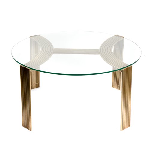 Round coffee table copa Jean Dange