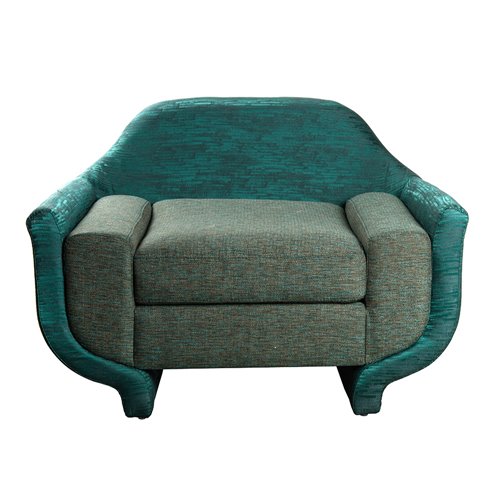 Armchair dark green