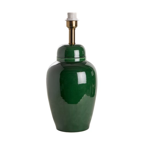 Lamp base jar emerald E27