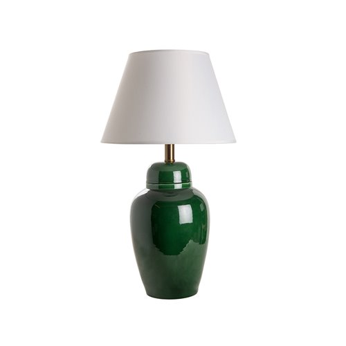 Lamp base jar emerald E27