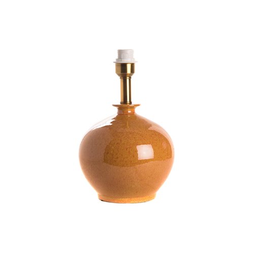 Base lampe vase rond safran E27