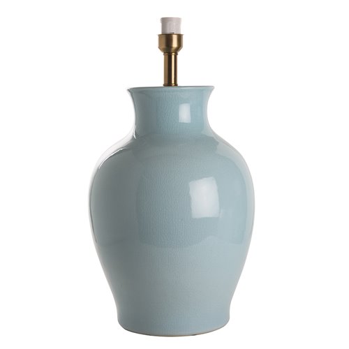 Lamp base vase celadon E27