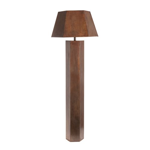 Floor lamp brown E27