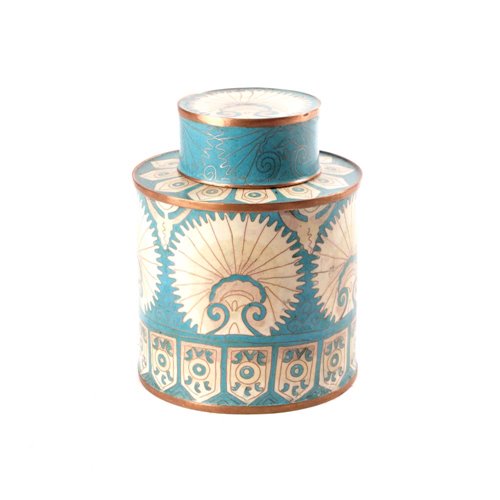 Jar fan Turkmen turquoise Fabienne Jouvin