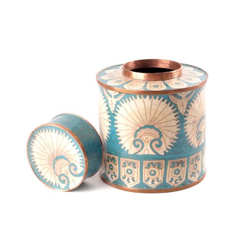 Jar fan Turkmen turquoise Fabienne Jouvin