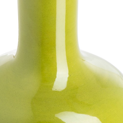 Collar Vase Acid Green