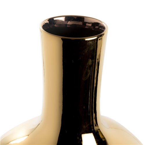 Straight Neck Vase Golden M