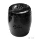 Side table round black