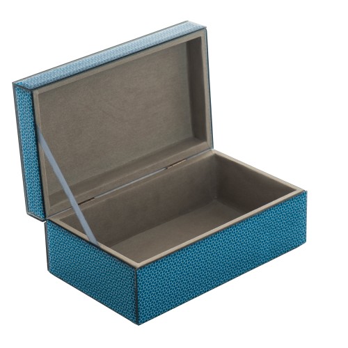 Honeycomb Box Blue