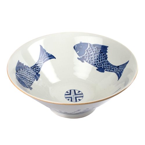 Bowl Porcelain 'Fishes'