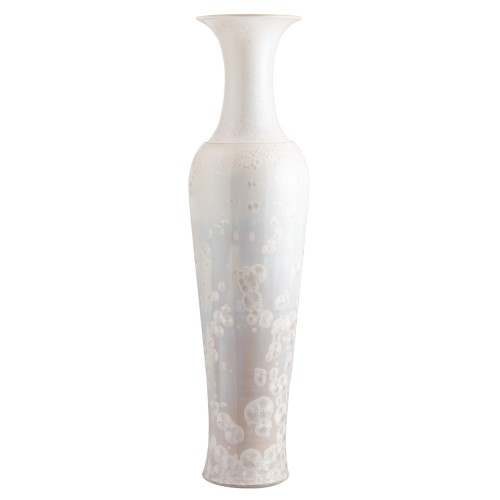 Vase With Long Collar Mother Of Pearl