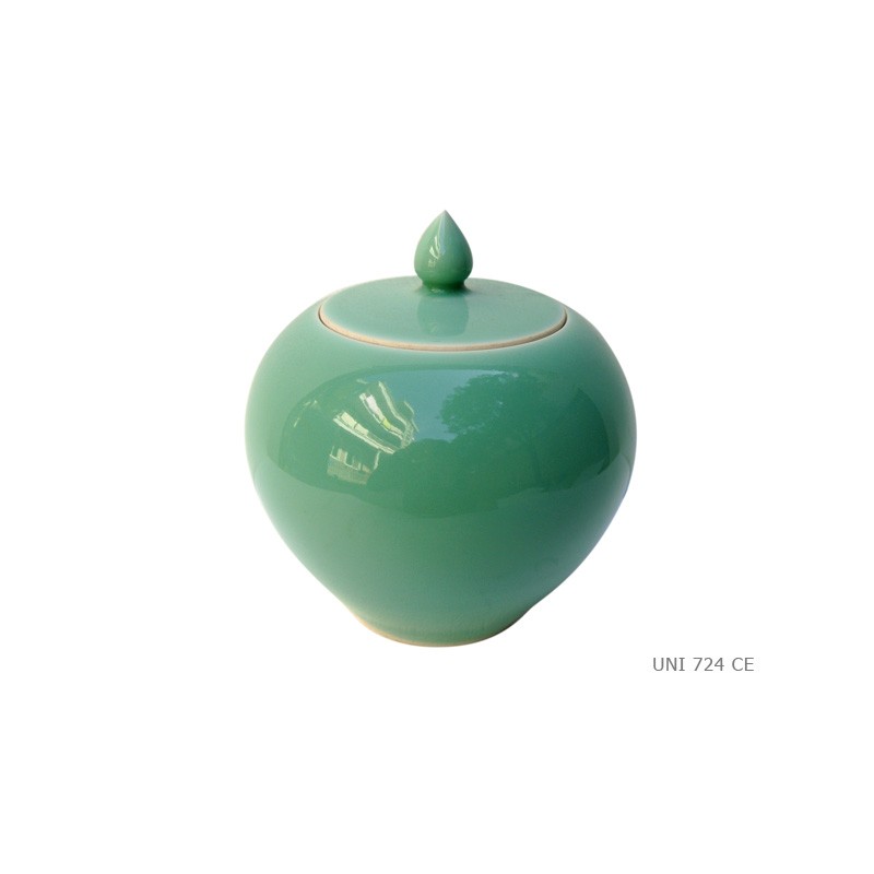 Ginger pot celadon