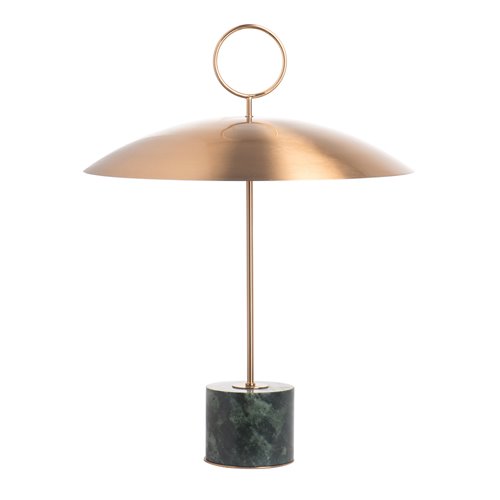 Table Lamp Eric Gizard Marble Green Large Size G9