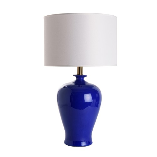 Lamp Base Meiping Jar Blue E27