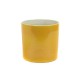 Planter pot straight yellow