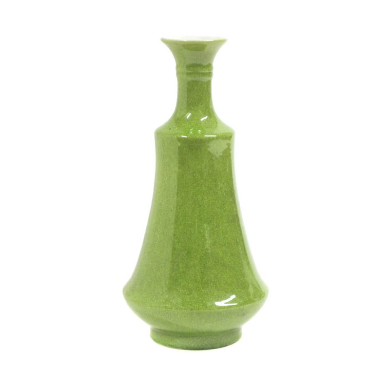 Bell vase green acid