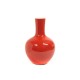 Collar vase mao red
