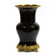 Vase corolle noir imperial 