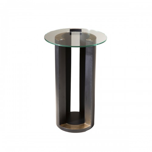 Black Side Table With Decoration L Nicolas Bauchet - Delivery from October 2023