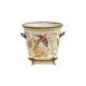 Planter pot oval parrots cx
