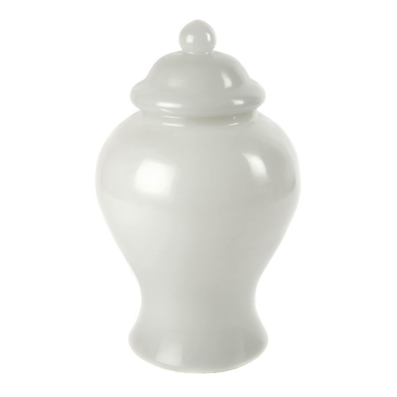 Jar with lid beijing glass jade