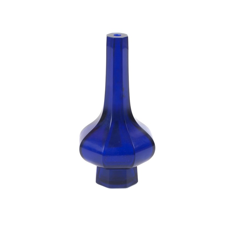 Collar vase octogonal sapphire