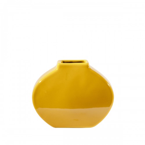 Flat Vase Ss Yellow - Delivery from October 2023