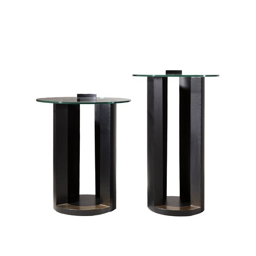 Black Side Table With Decor Nicolas Bauchet - Delivery from October 2023