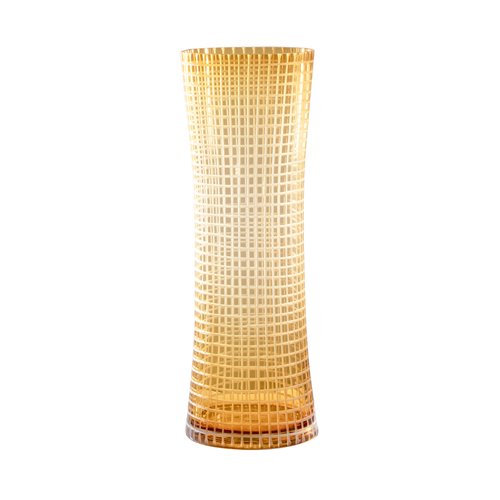 Cylindrical Vase Amber