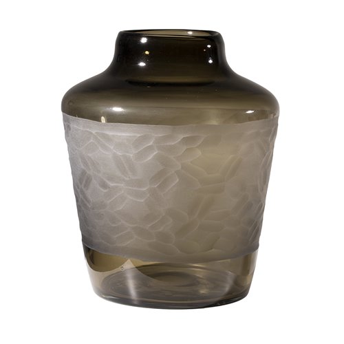 Straight Vase Amber L
