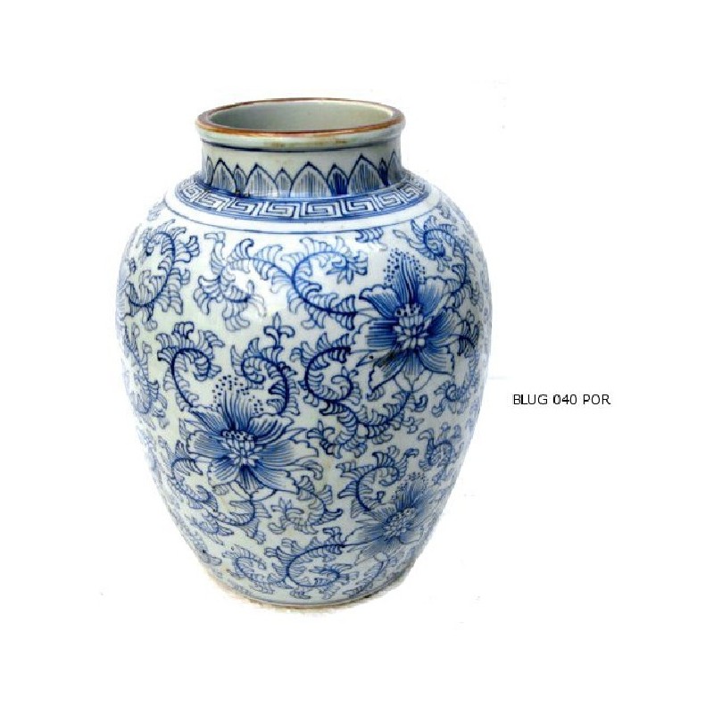 Vase style ming decor orchidee