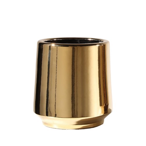 Cylinder Vase Gold S