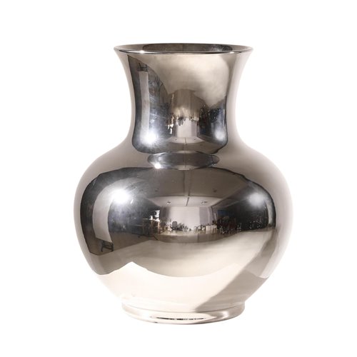 Shoulder Vase Silver