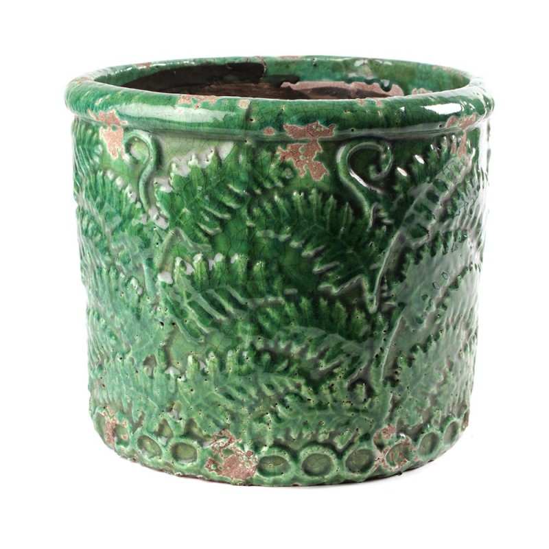 Cache pot feuilles chataigne