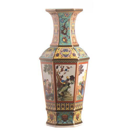 Octogonal Vase Ming Asian Art 2