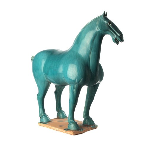 Horse han style turquoise