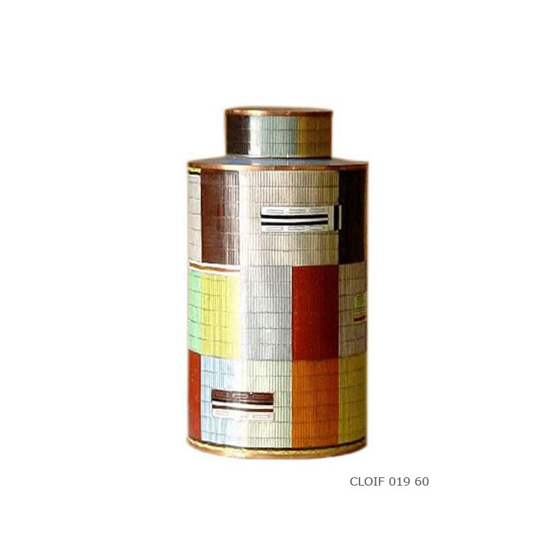Tea box enameled '1960'
