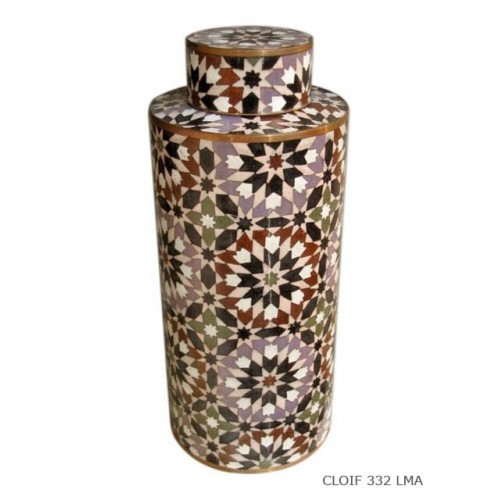 Tea box long mosaic 'morocco'