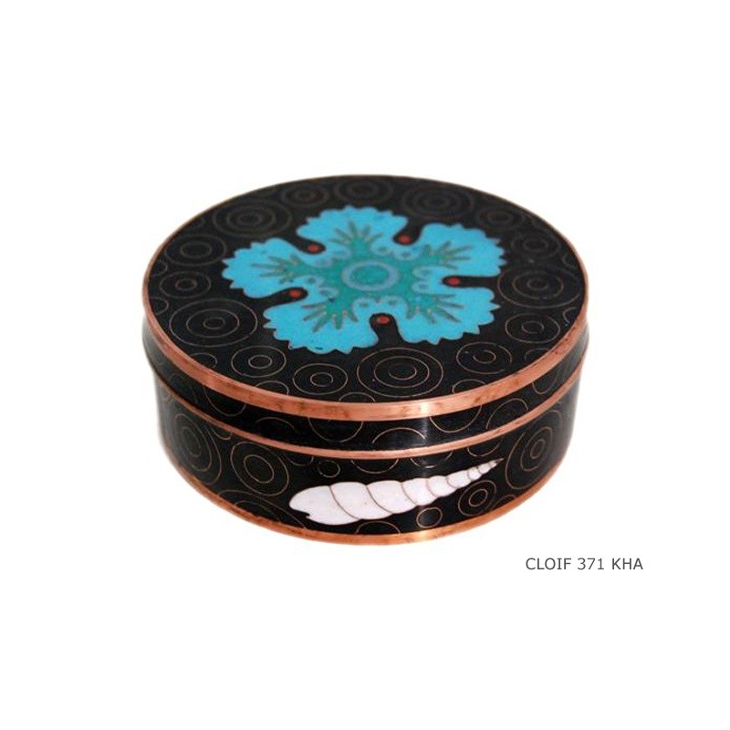 Round flat box 'kho samui' a