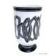 Round vase 1950 black