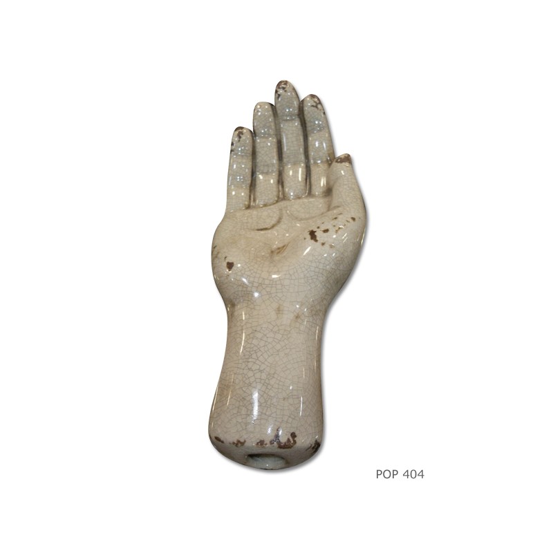 Open hand ceramic