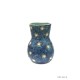 Corolla vase blue reactive