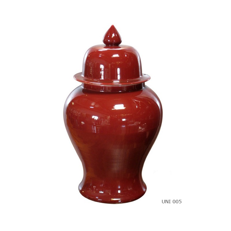 Temple jar 'ox blood'