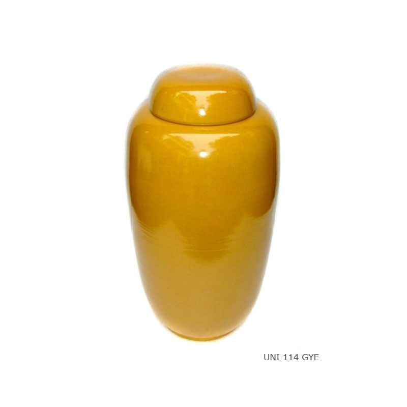 Ginger jar yellow imperial