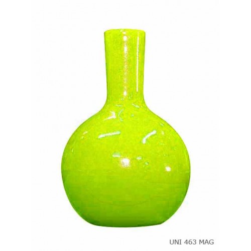 Collar vase acid green