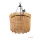 Chandelier assembly wood