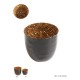 Candleholder sequins gold