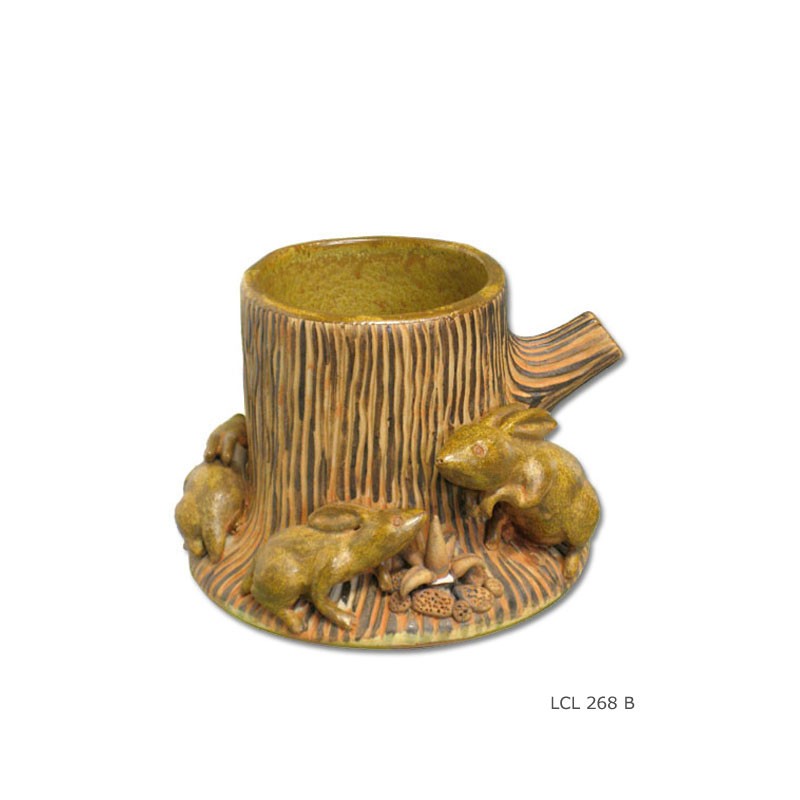 Candleholder ceramic 'rabbit'